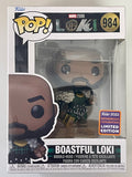 Funko Pop! Marvel Variant Boastful Loki #984 Wonderous 2022 Con Exclusive
