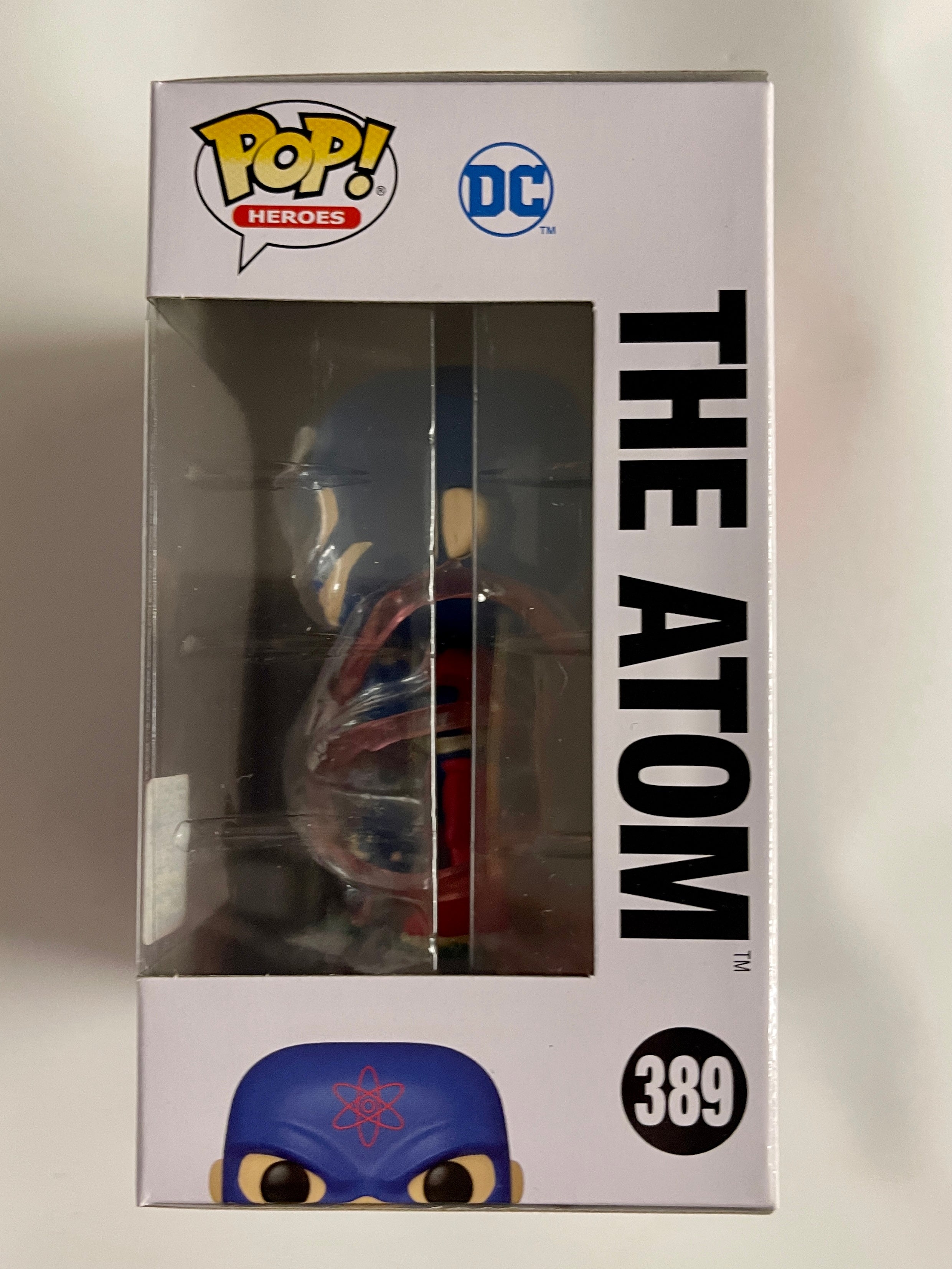 Funko Pop! DC Heroes Justice League The Atom #389 Wondrous Con 2021 Exclusive