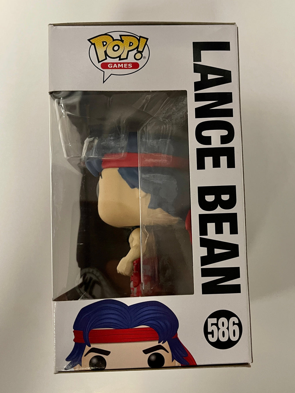 Funko Pop! Games Lance Bean #586 Contra 2020 Vaulted Scorpion Enemy Commander