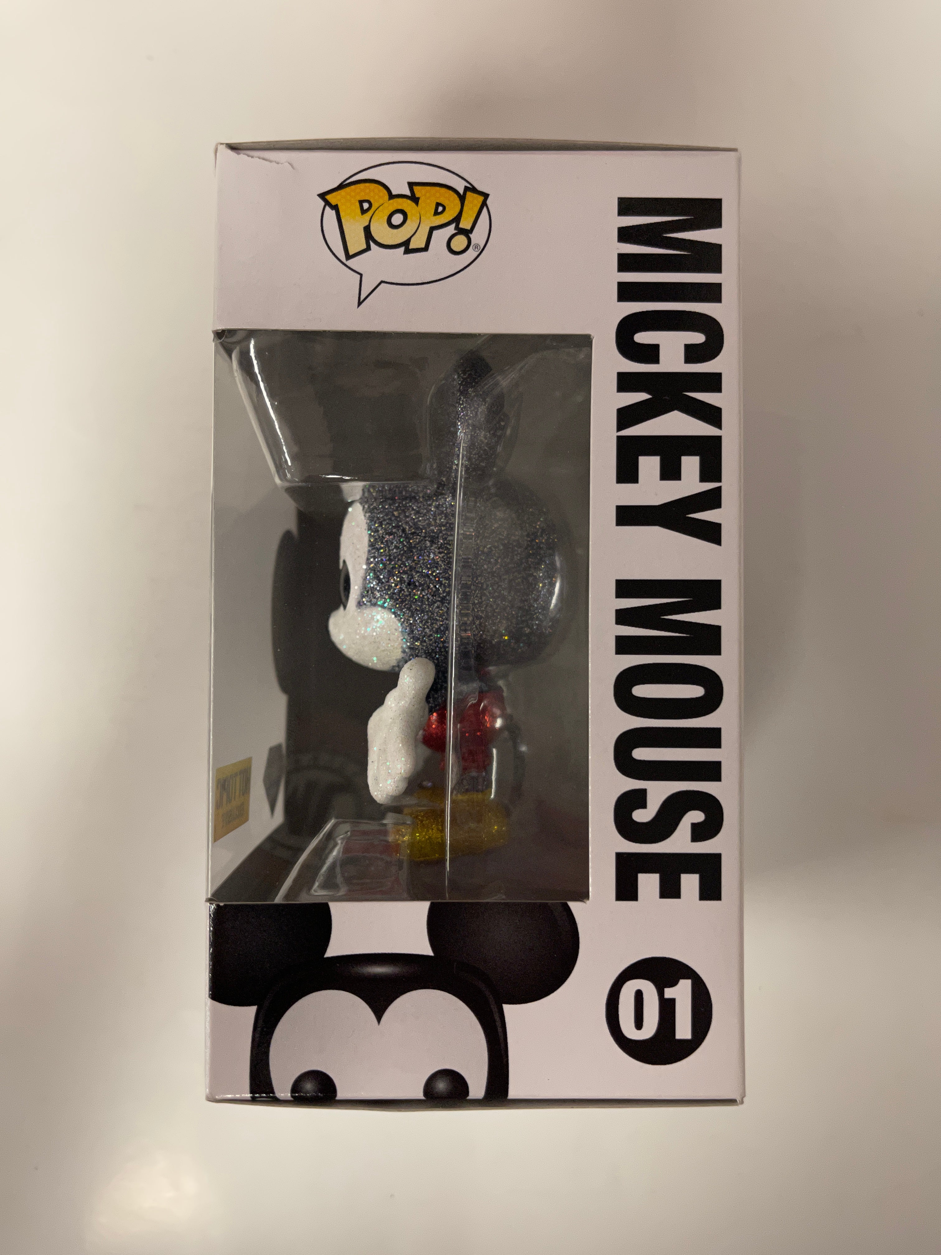 Funko Pop! Disney Diamond Mickey Mouse #01 Hot Topic 2017 Vaulted Exclusive