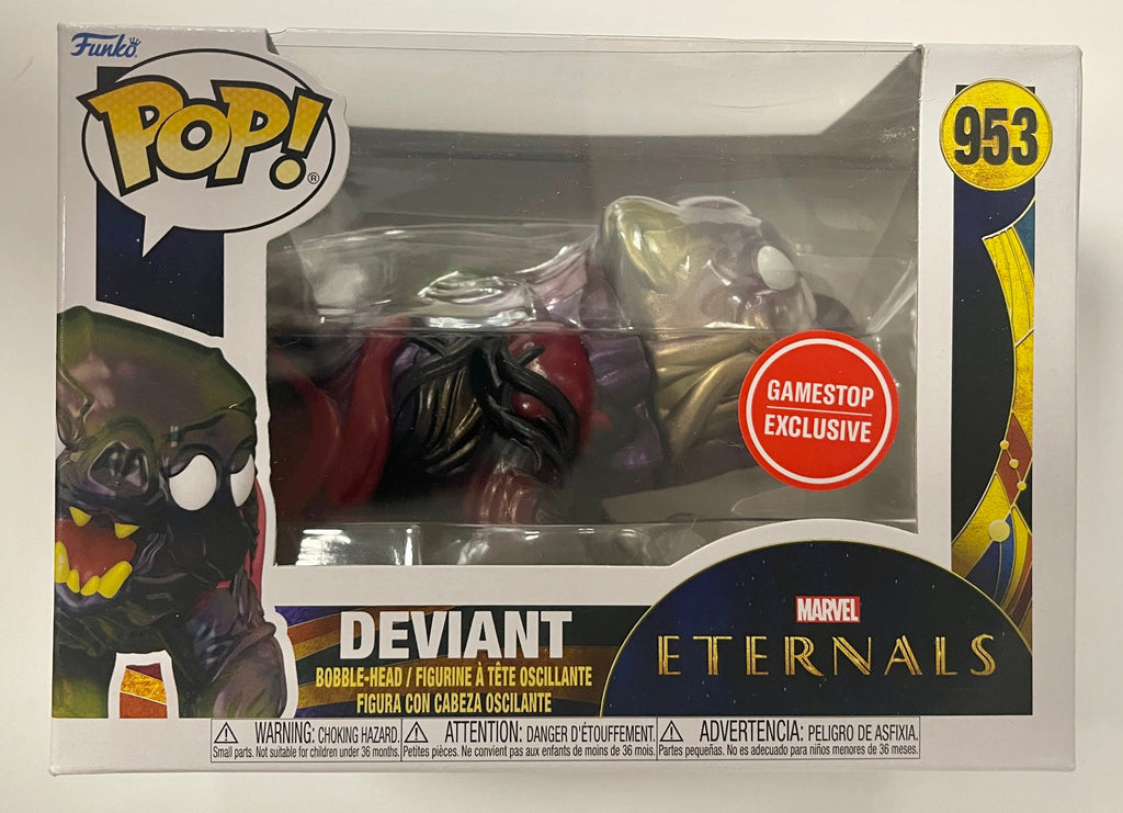 Funko Pop! Marvel Metallic Deviant #953 The Eternals GameStop 2021 Exclusive