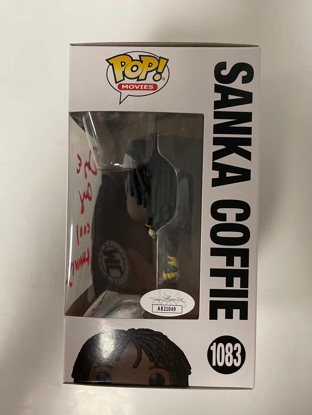 Doug E. Doug Signed Disney Cool Runnings Sanka Funko Pop! #1083 With JSA COA