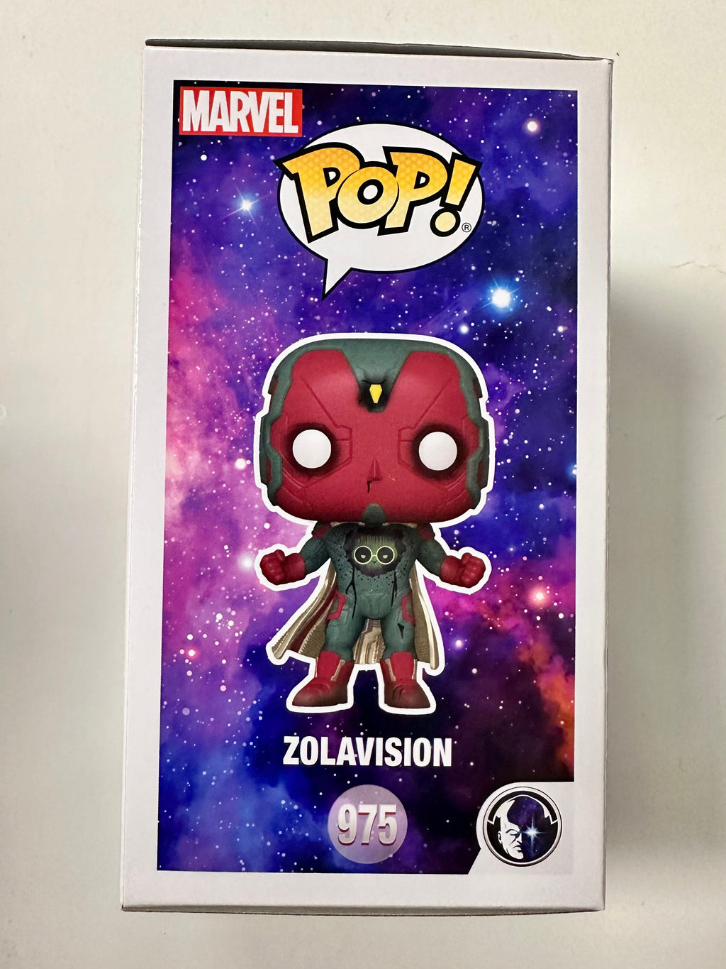 Funko Pop! Marvel Metallic Zolavision #975 Target Exclusive What If? Disney+