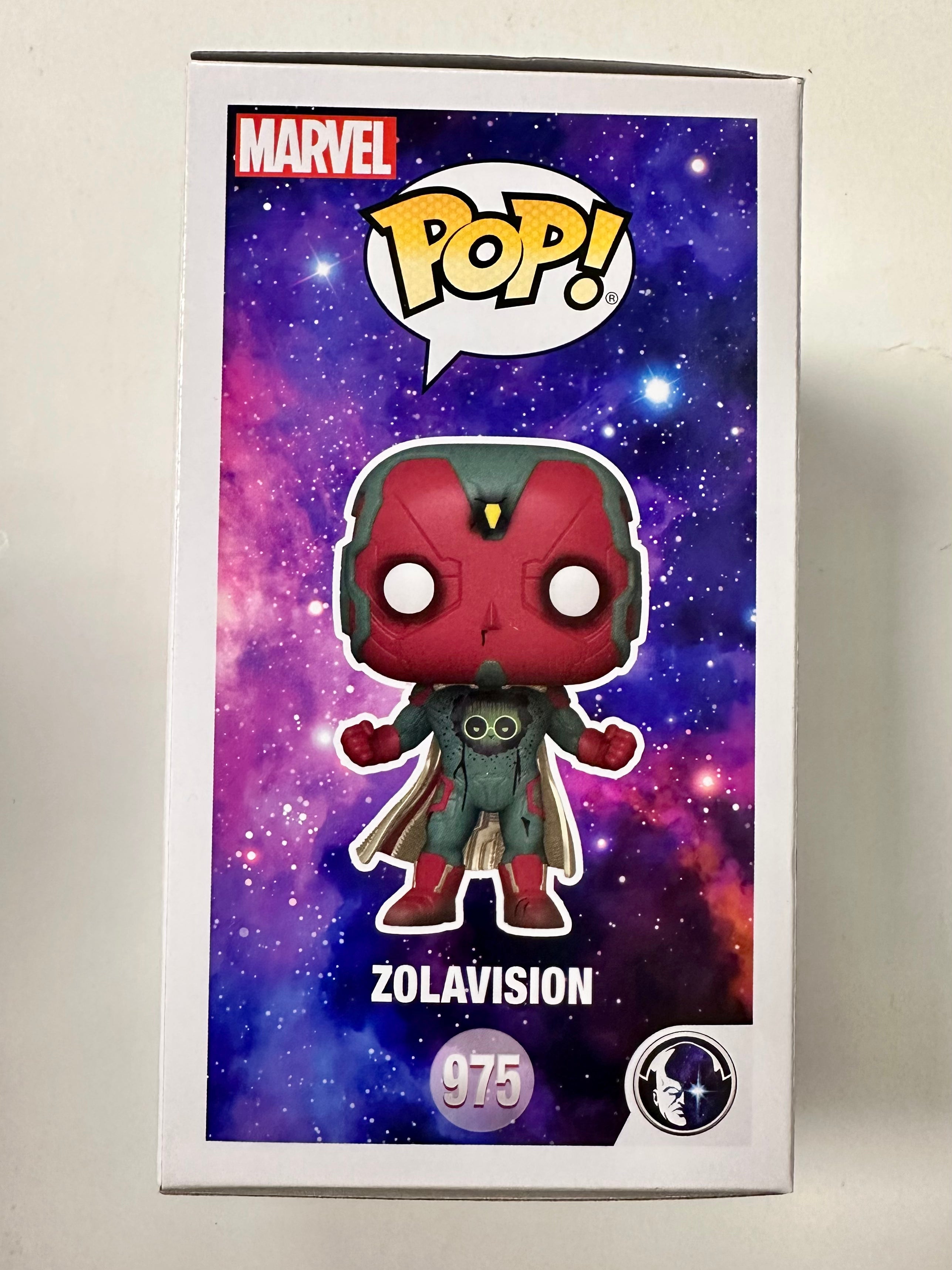 Funko Pop! Marvel Metallic Zolavision #975 Target Exclusive What If? Disney+