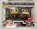 Funko Pop! Marvel Thor & Mighty Thor 2-Pack MCU Love & Thunder 2022 Target Exclusive