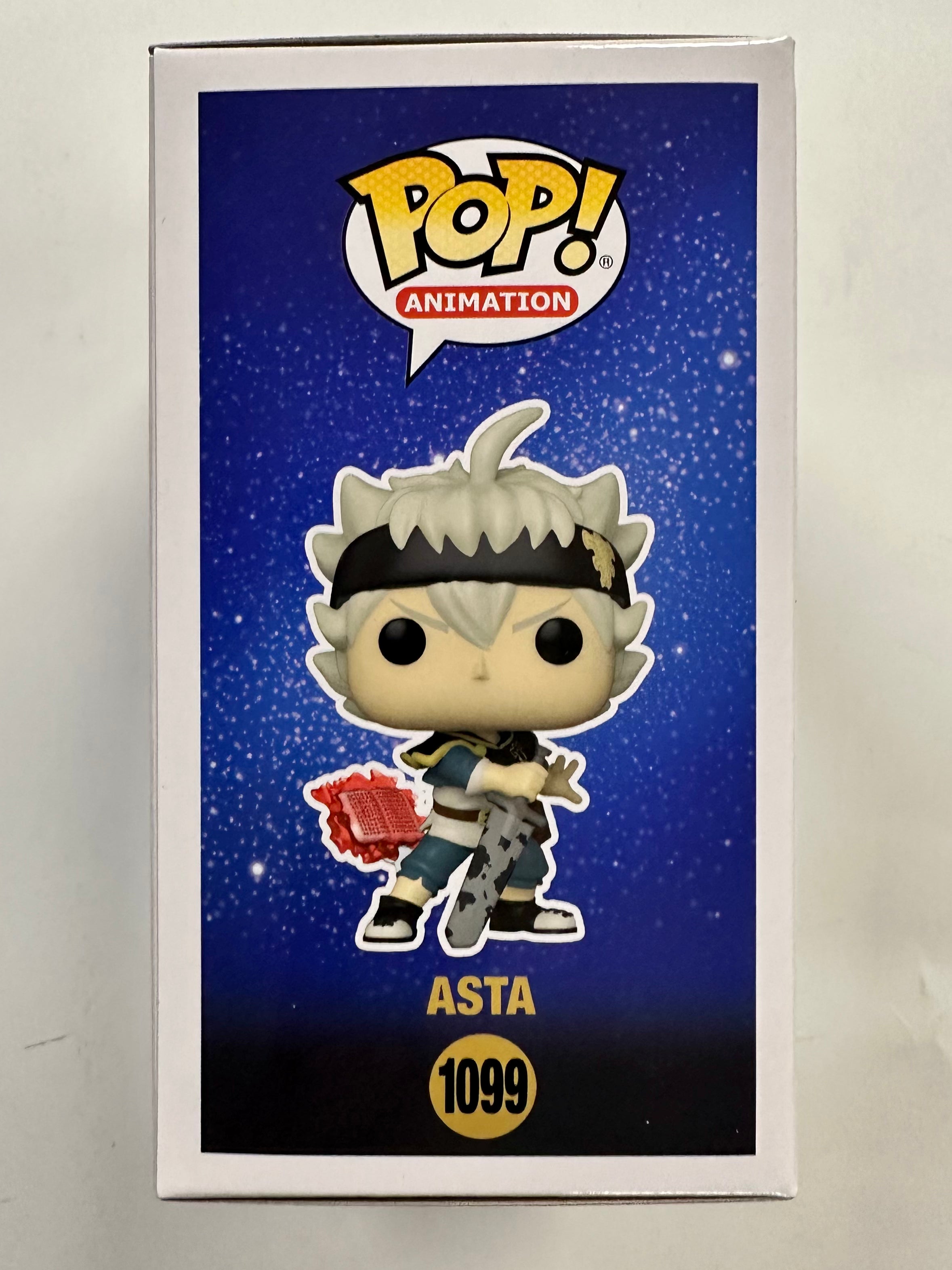 Funko Pop! Animation Asta #1099 Black Clover 2022 Black Bull Squad Anti-Magic