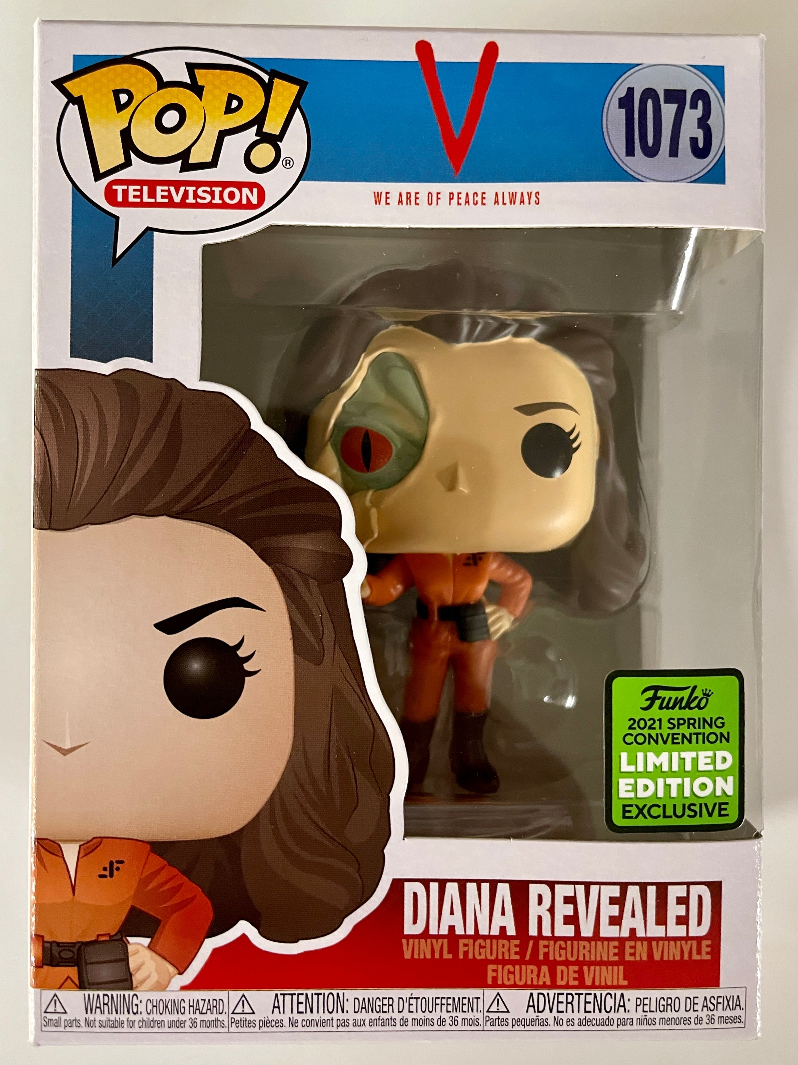 Funko Pop! Television V Diana Revealed #1073 ECCC 2021 Spring Con Exclusive