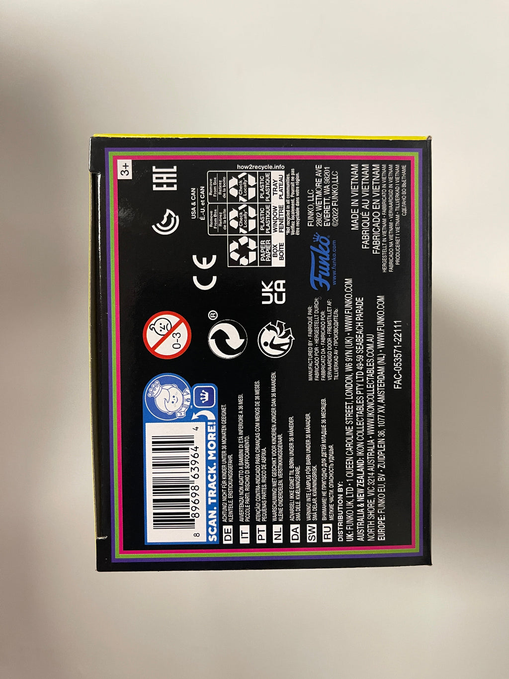 Funko Pop! Disney Black Light Jacks Dog Zero #71 Nightmare Before Christmas 2022