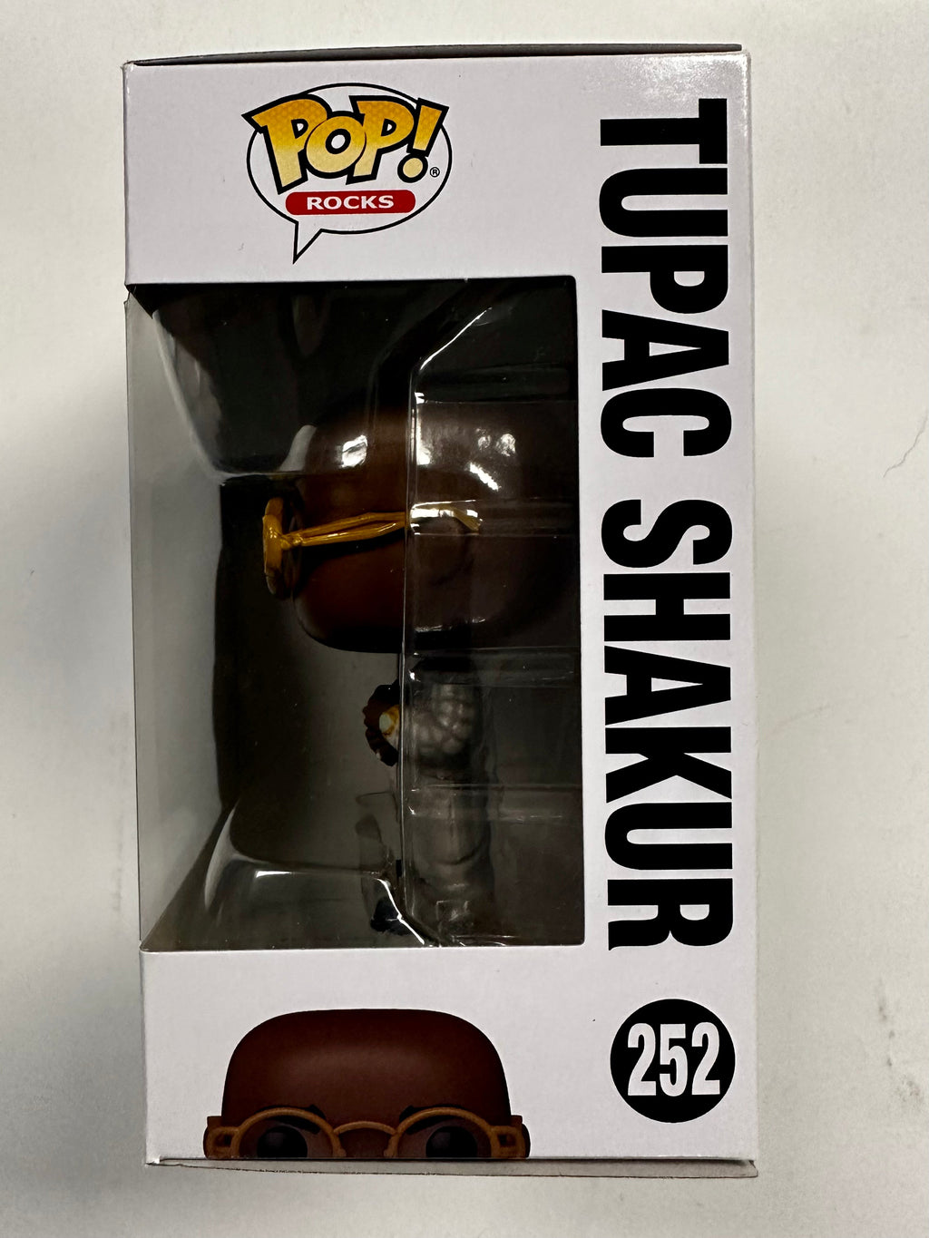 Funko Pop! Rocks Tupac Shakur #252 2Pac 2022 Makaveli Rapper Poet West Coast