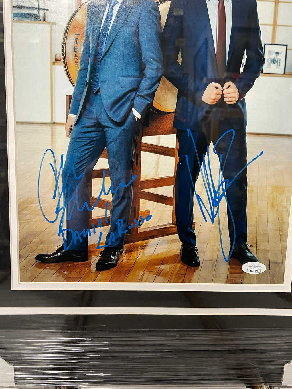 Ralph Macchio & William Zabka Signed & Framed Cobra Kai 11x14 Photo W/ JSA COA