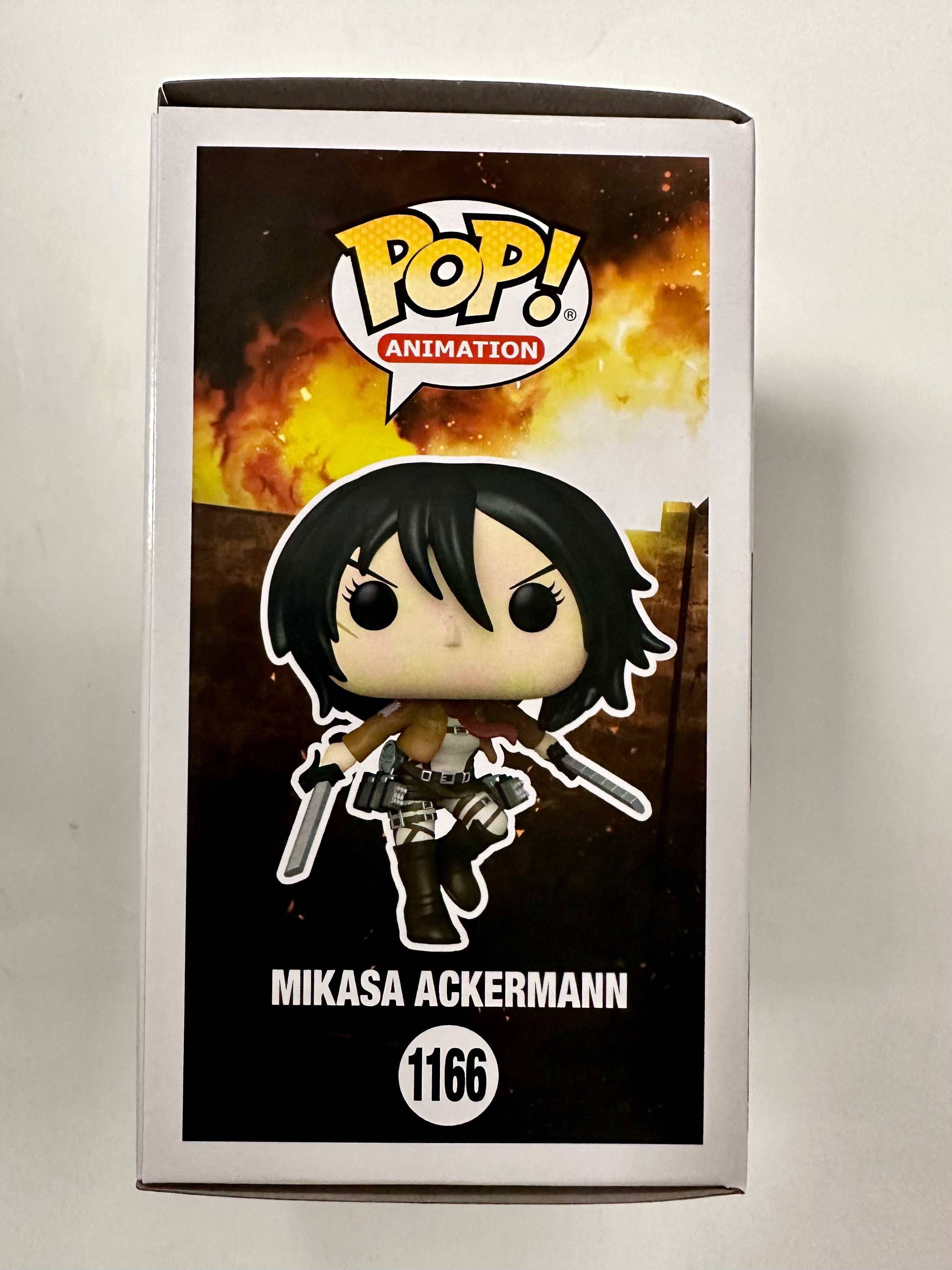 Funko Pop! Animation Mikasa Ackerman Leaping #1166 Attack On Titan AOT 2022