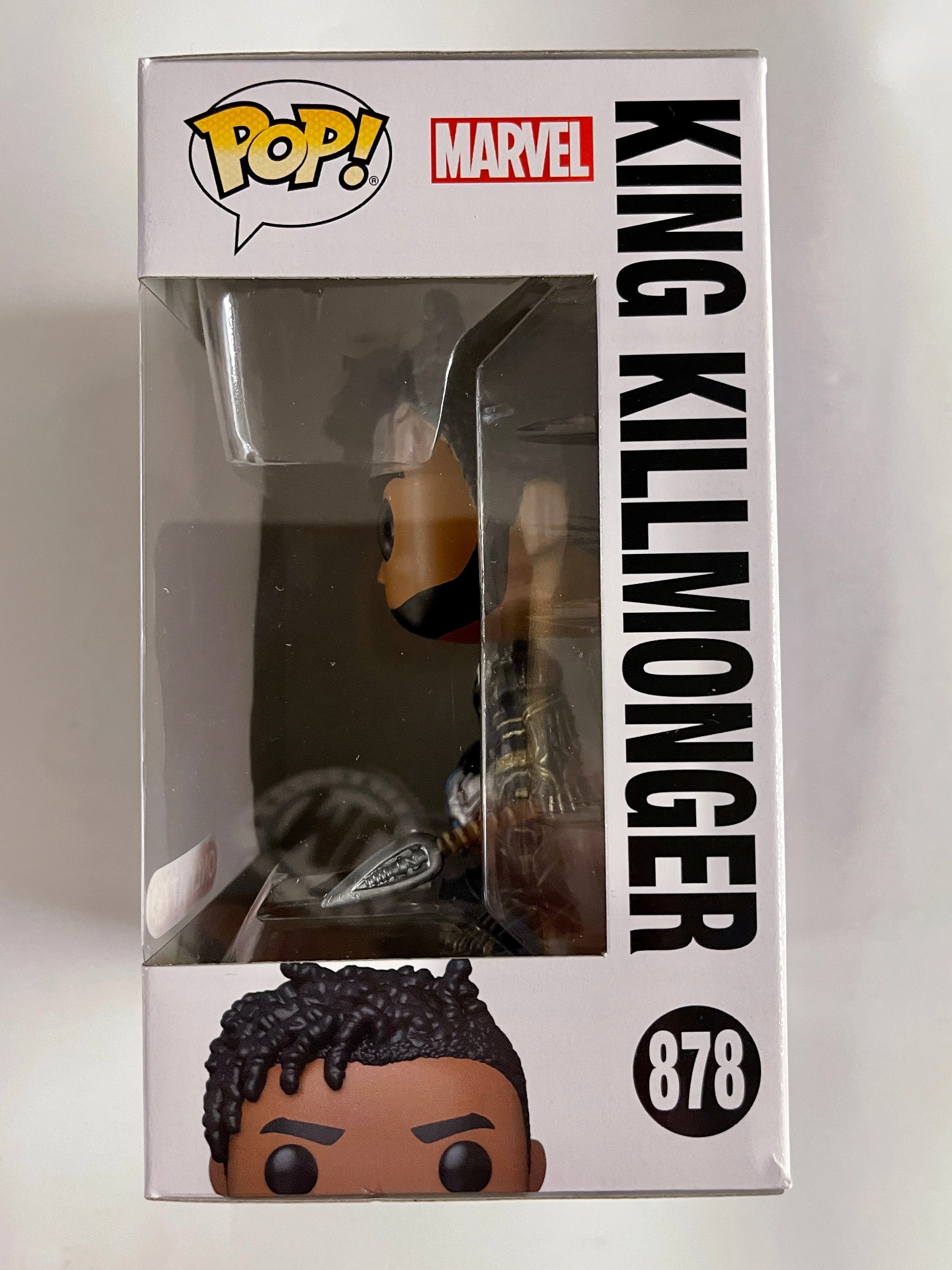 Funko Pop! Marvel King Erik Killmonger #878 Target Exclusive What If? Disney+