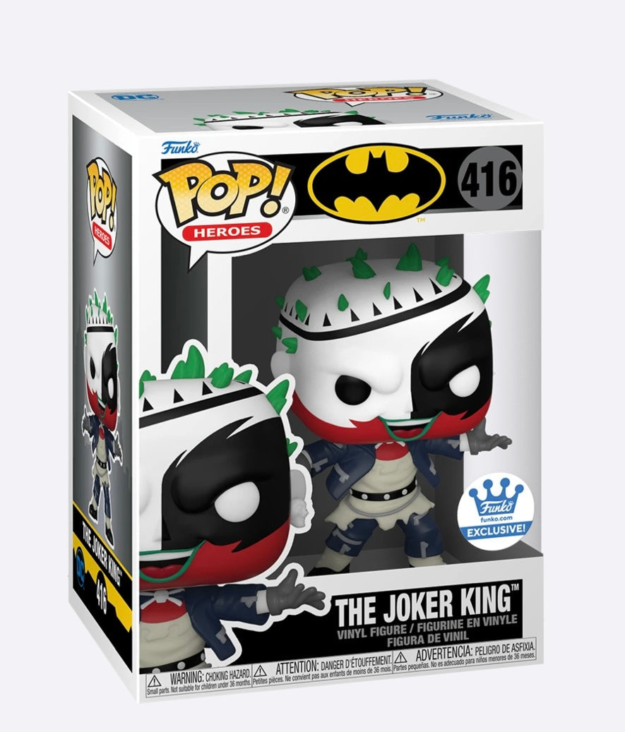 Funko Pop! DC Heroes The Joker King #416 Batman Day FS Exclusive