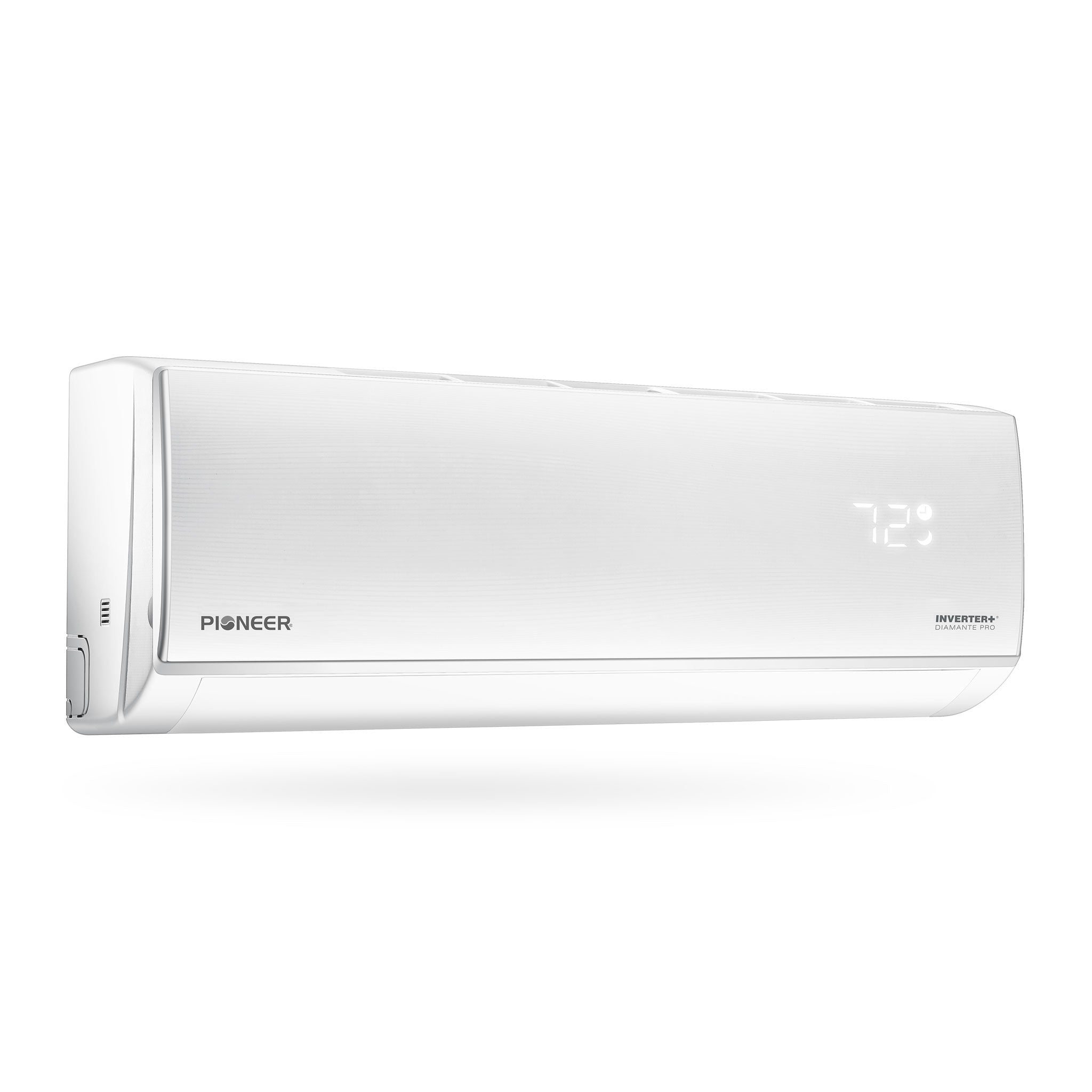 Pioneer® Diamante Pro™ 9,000 BTU 20 SEER2 230V High-Wall Ductless Energy-Star Mini-Split Air Conditioner Inverter Heat Pump with 16 Ft. Kit