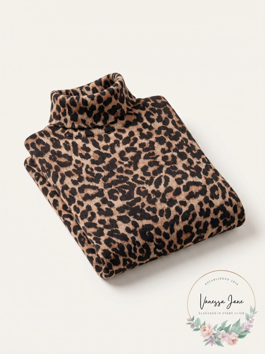 Beach Lunch Lounge Womens Animal Print Knit Knit Top Brown