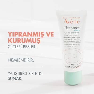 Avene Cleanance Hydra Soothing Moisturizing Cream for Acne-Prone Skin - Hydrating, Non-Irritating, and Soothing Relief