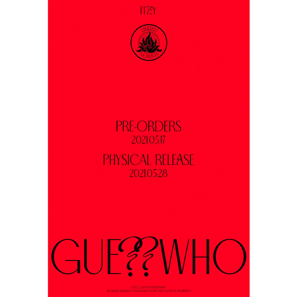 ITZY Guess Who Limited Edition Album