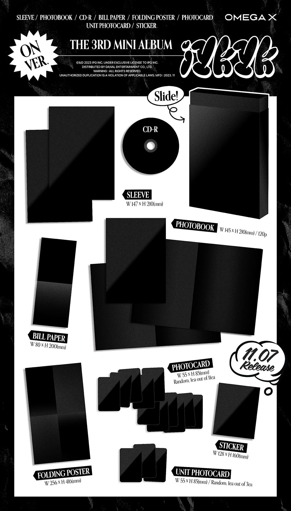 Omega x 3rd Mini Album - Iykyk
