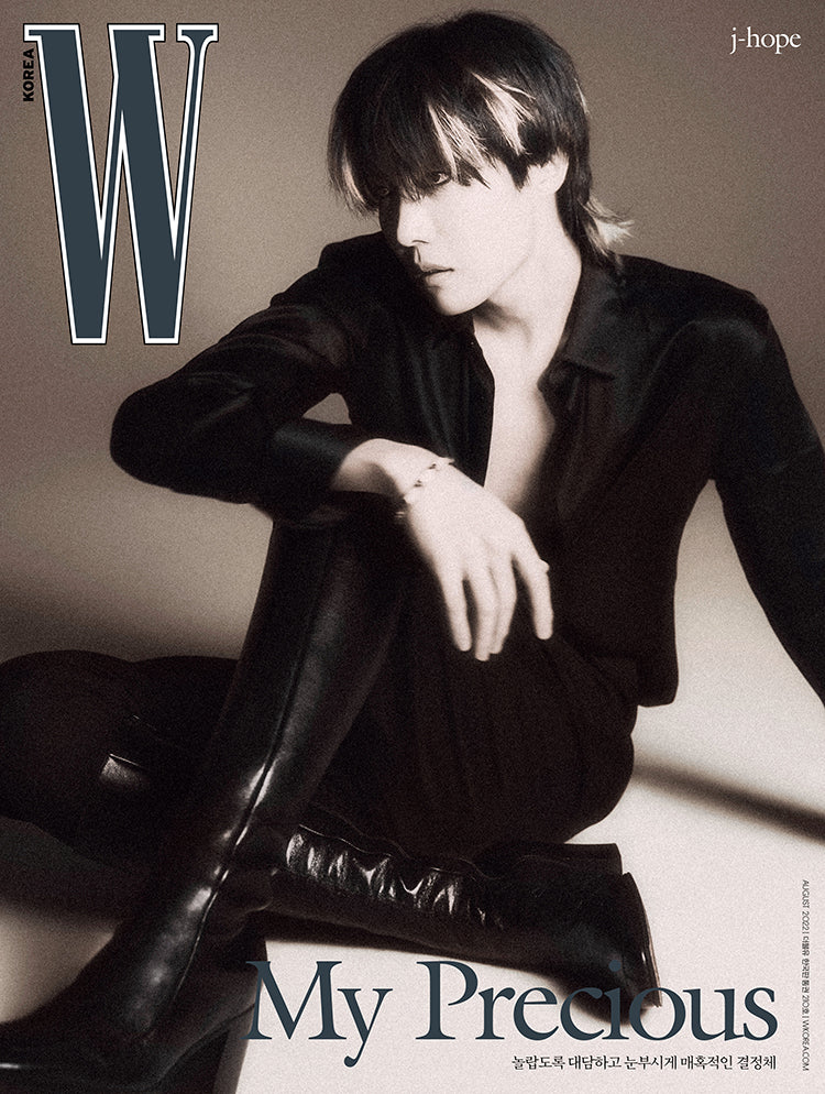 BTS J-Hope Cover - W Korea Magazine (Aug 2022 Issue)