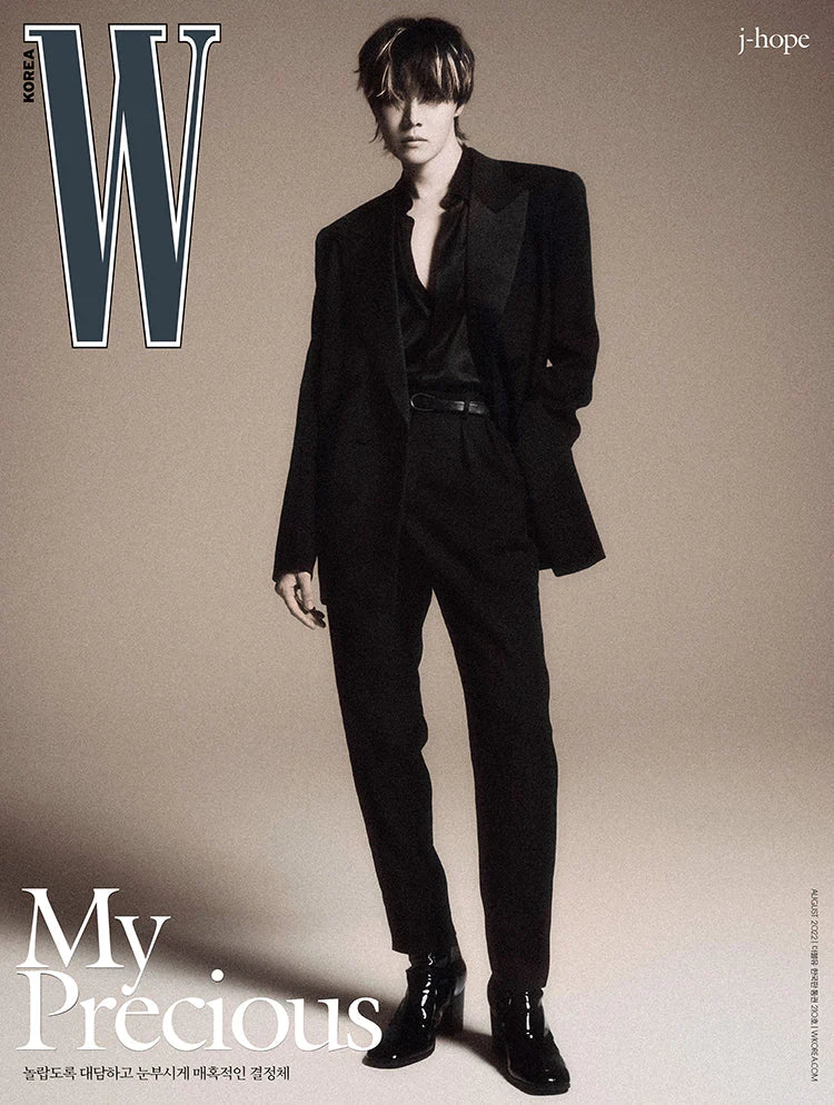 BTS J-Hope Cover - W Korea Magazine (Aug 2022 Issue)