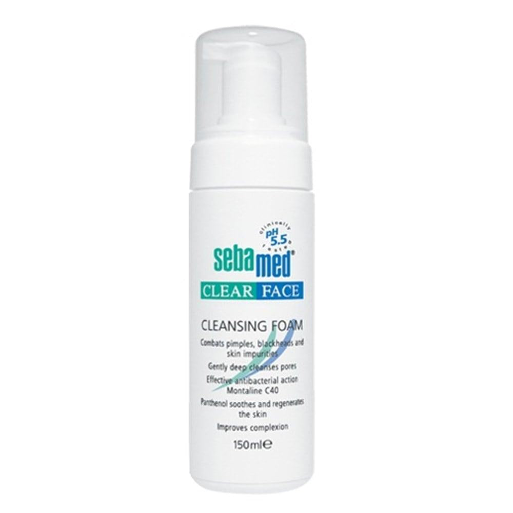Sebamed Clear Face Cleansing Foam - Gentle, Soap-Free Facial Wash for Sensitive Skin, pH 5.5 - 5.07 fl oz