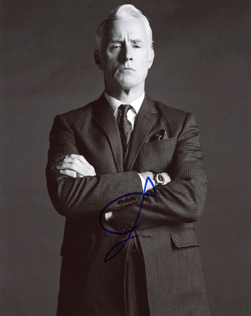 John Slattery Signed 8x10 Photo - Video Proof