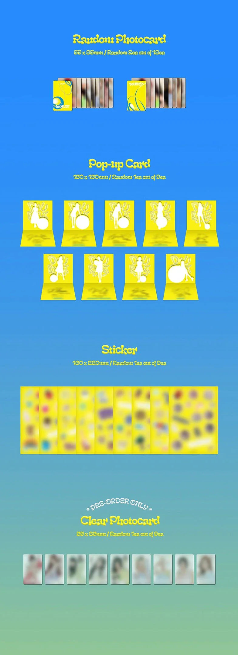 Kep1er 2nd Mini Album -Doublast