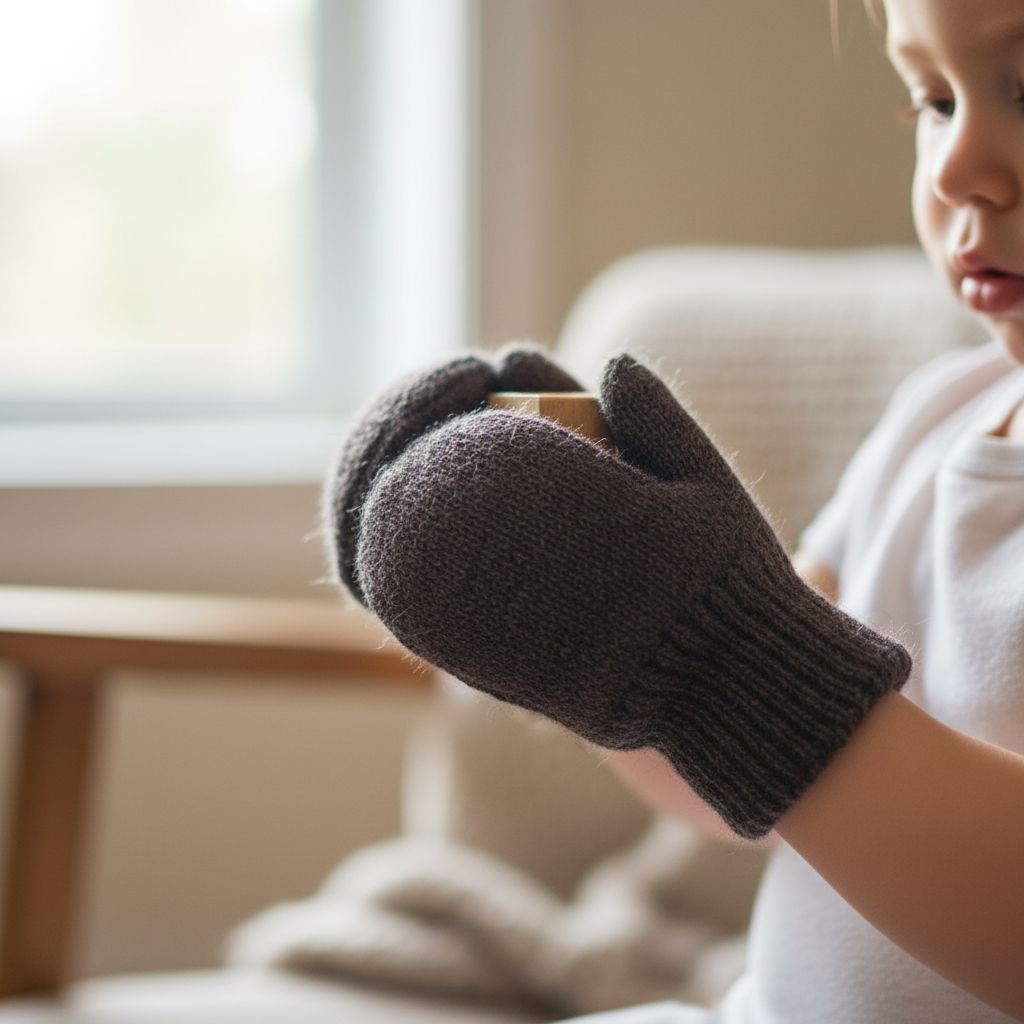 Kids Alpaca Mittens
