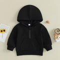 Kids Solid Color Hoodie – Long Sleeve Pullover for Toddlers - PhishStones Products