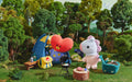 BTS x BT21 Official Green Planet Bag Charm Doll