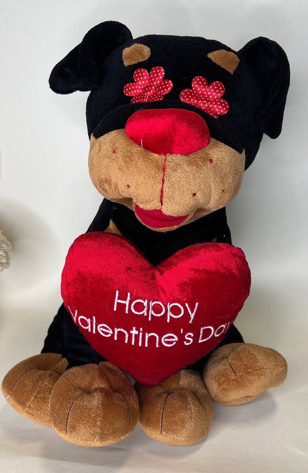 LARGE Hearts, Love & Candy Dog Toys Squeak & NO Squeak