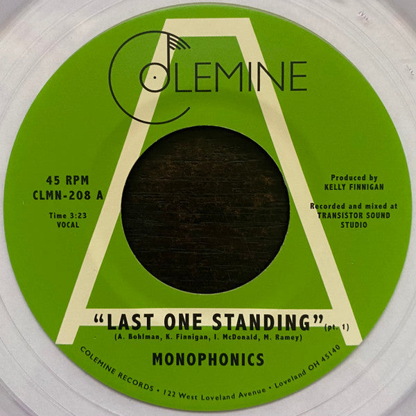 Last One Standing (7" 45) | Mint (M) Generic - PhishStones Products