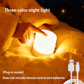 LED Dimmable Night Light Rechargeable and Plug - in Touch RGB Bedside Desk Lamp - PhishStones Products