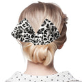 Leopard Patterned Deft Bun Maker Hair Band