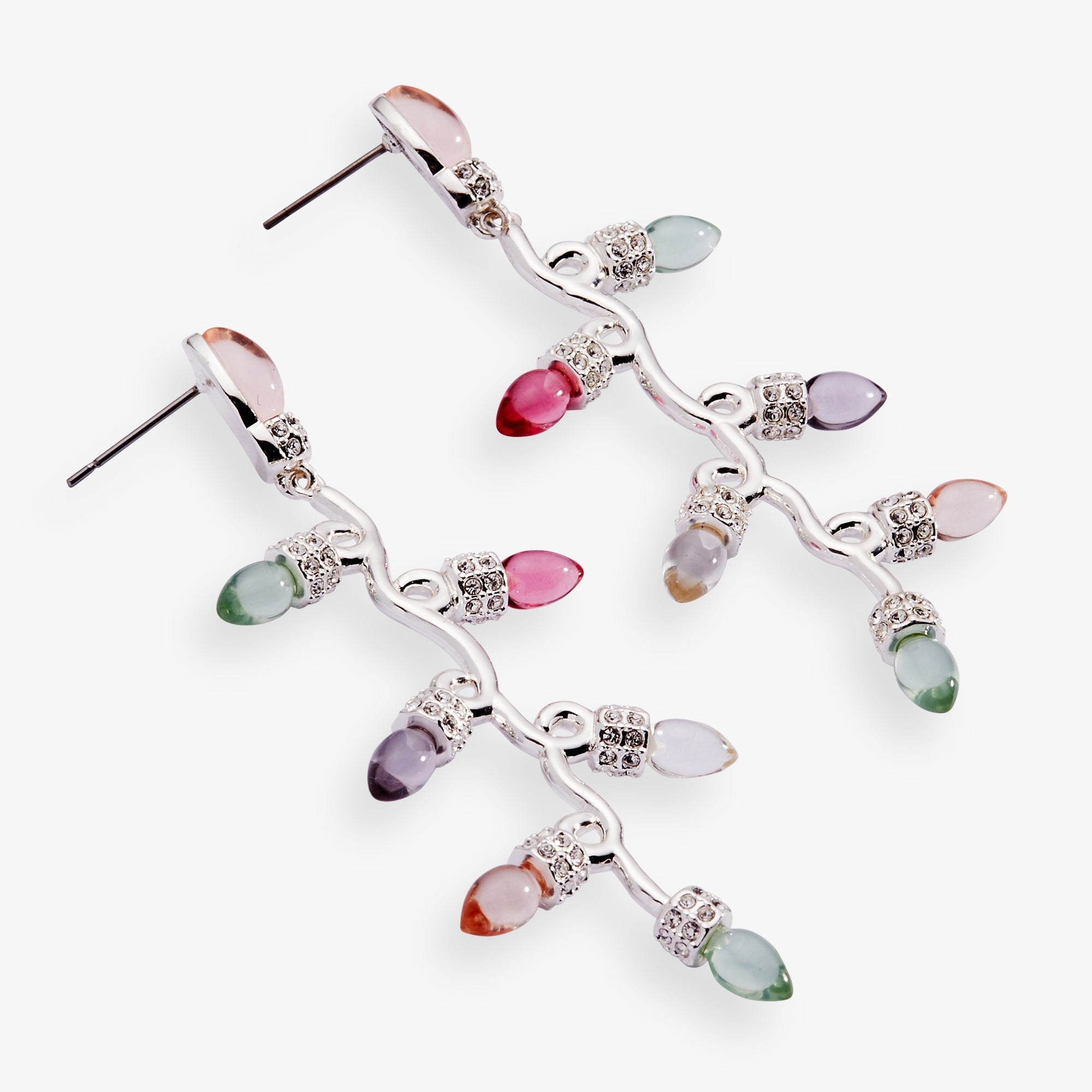 Christmas Muted Light Bulb Earrings