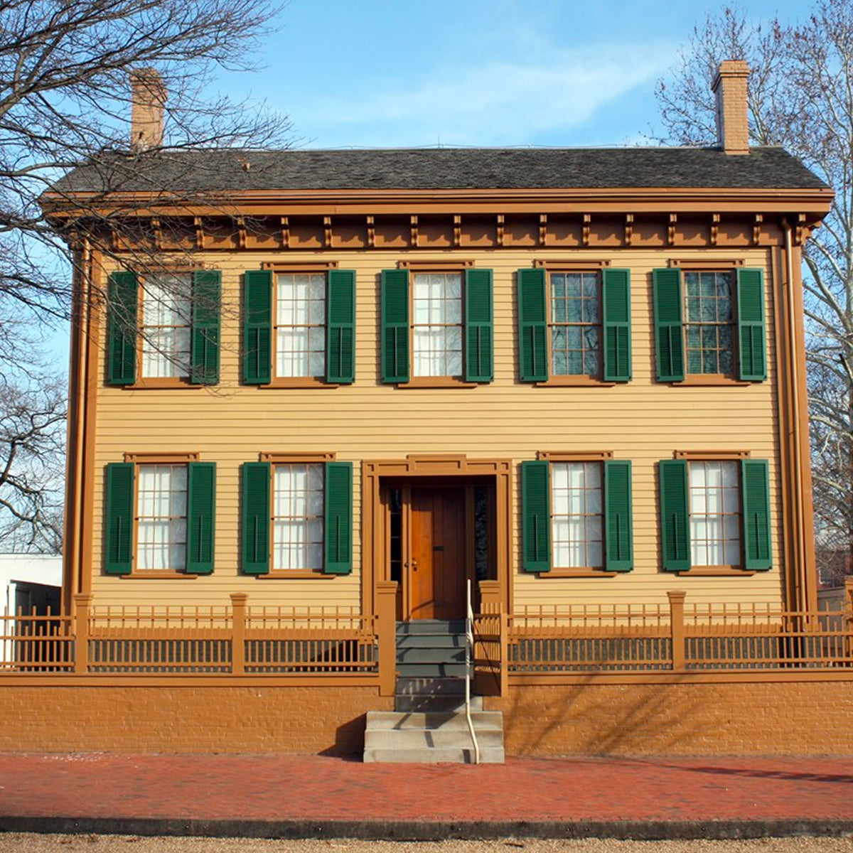 Abraham Lincoln Springfield Brick