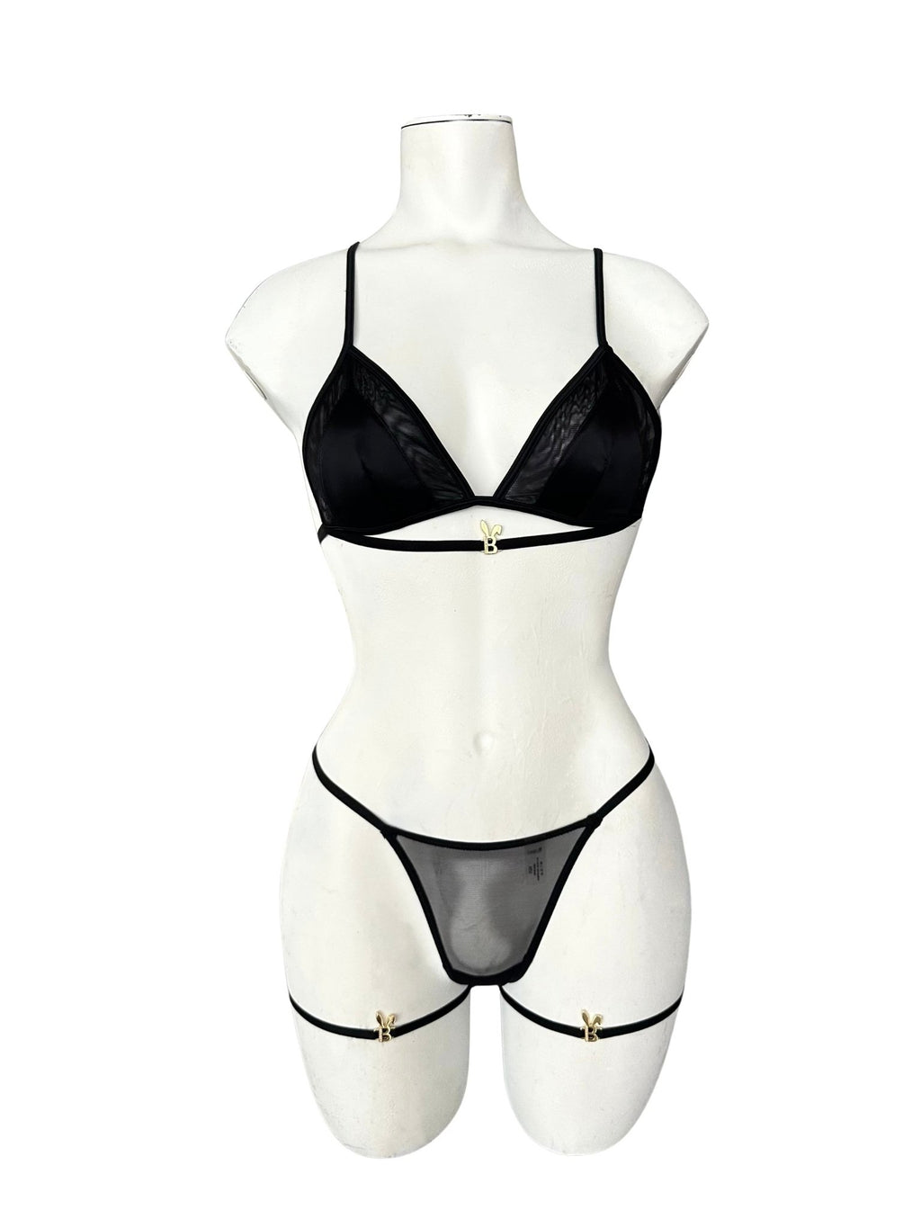 LINGERIE SET IN BLACK - PhishStones Products