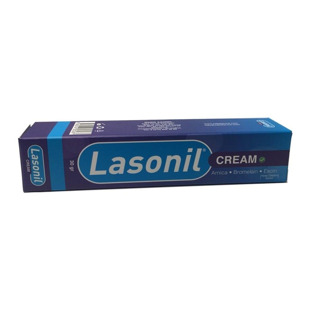 Lasonil Arnica Cream 30g - Natural Pain Relief with Bromelain & Horse Chestnut Extract