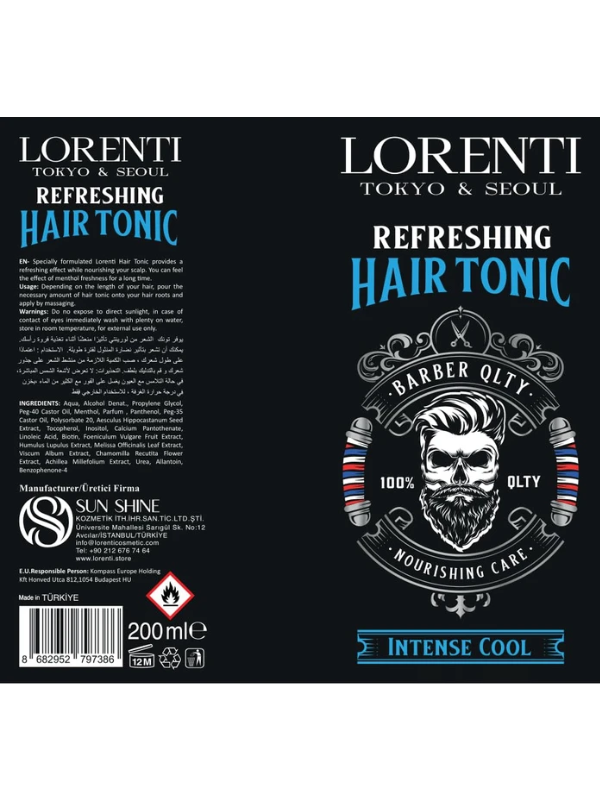 Lorenti Hair Tonic 200ml - Revitalize and Strengthen Your Hair