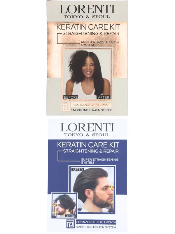 Lorenti Keratin Care Kit Straightening & Repair Super Straightening System