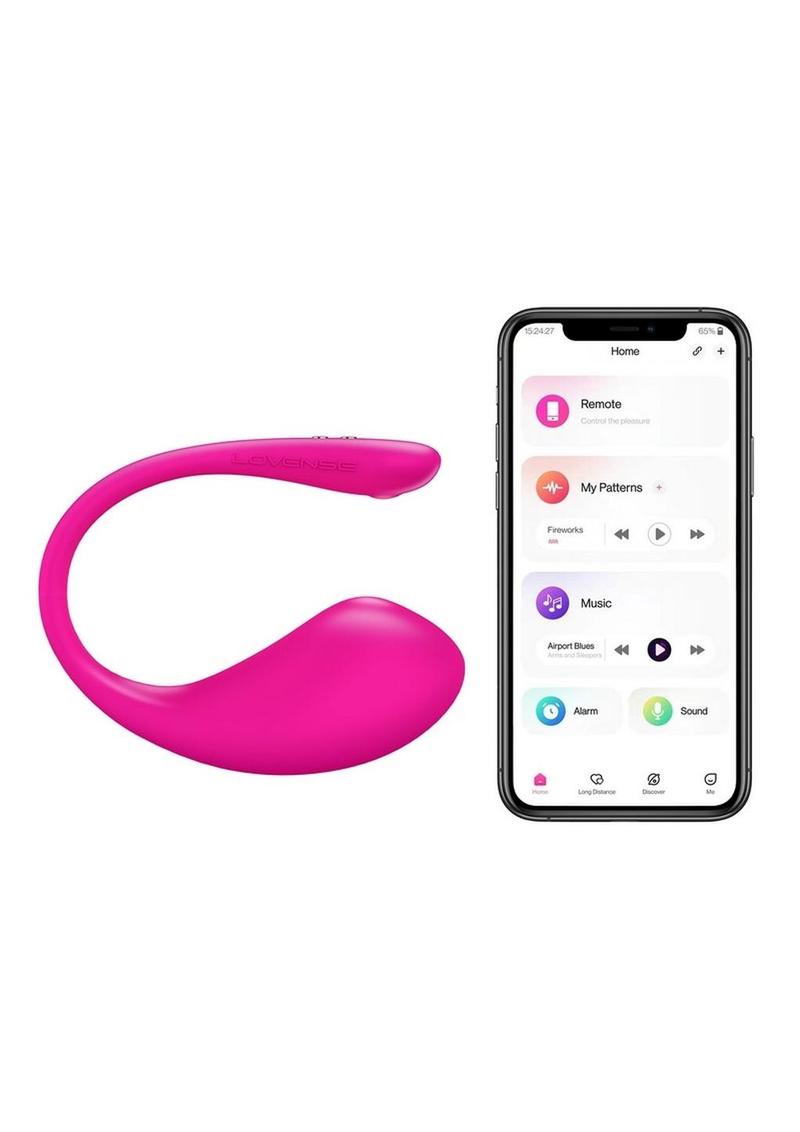 Lush 3 Remote Controlled Silicone Egg Vibrator