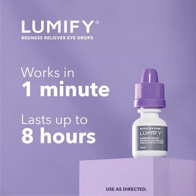 Lumify Eye Drops for Redness Relief 2.5ml - Missing Box - PhishStones Products