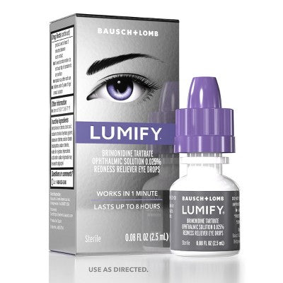 Lumify Eye Drops for Redness Relief 2.5ml - Missing Box - PhishStones Products