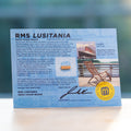Lusitania Deck Chair - Card Display