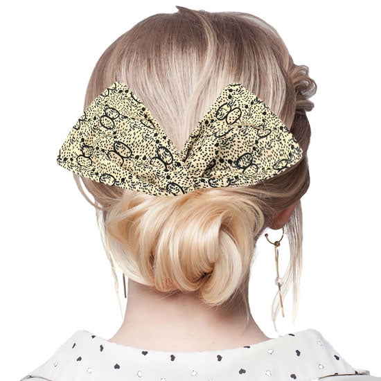 Luxury Patterned Deft Bun Maker Hair Band