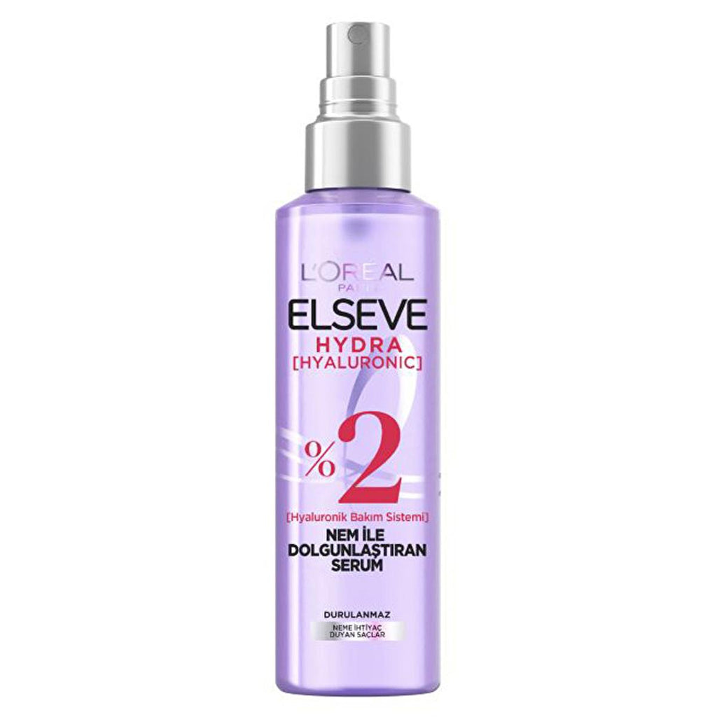 Loreal Paris Elseve: Hyaluronic Acid Hair Serum - Intense Hydration, Plumps Hair & Long-Lasting Fragrance