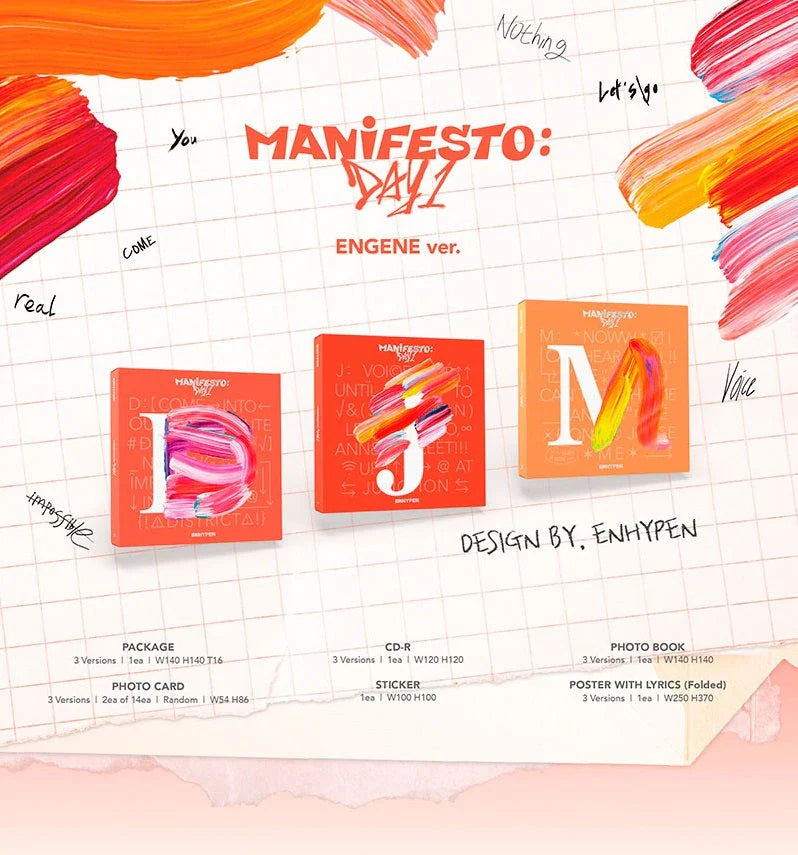 ENHYPEN Album - Manifesto : Day 1