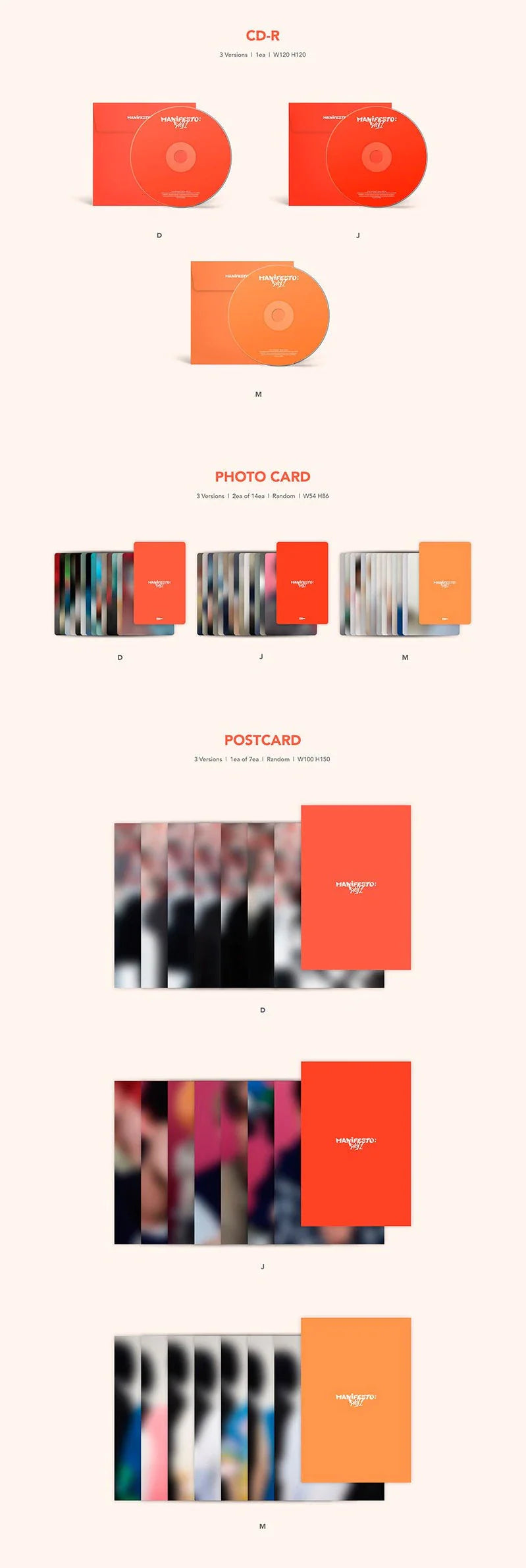 ENHYPEN Album - Manifesto : Day 1