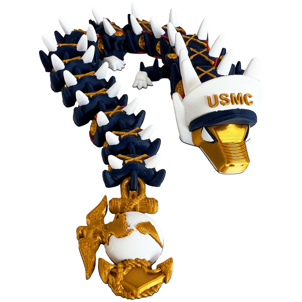 Marine Corps Articulated Dragon – Eagle, Globe & Anchor Edition
