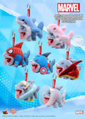 Marvel Comics Cosbi Jeff the Land Shark Random Plush Keychain Blind Box